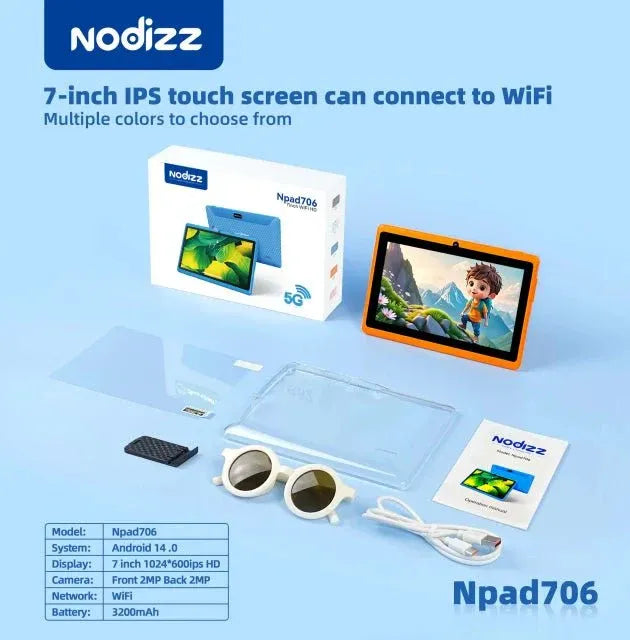 Nodizz - 7-inch WiFi HD Tablet ©